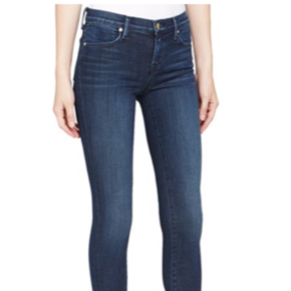 J Brand Midrise Super Skinny Jeans Starless